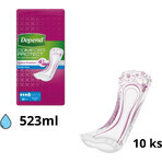 DEPEND EXTRA 1×10 pcs, serviettes pour l'incontinence