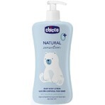 CHICCO Natural Sensation lait corporel au beurre de karité et à la vitamine E 500ml, 0m+ 1×500ml, lait corporel pour enfants