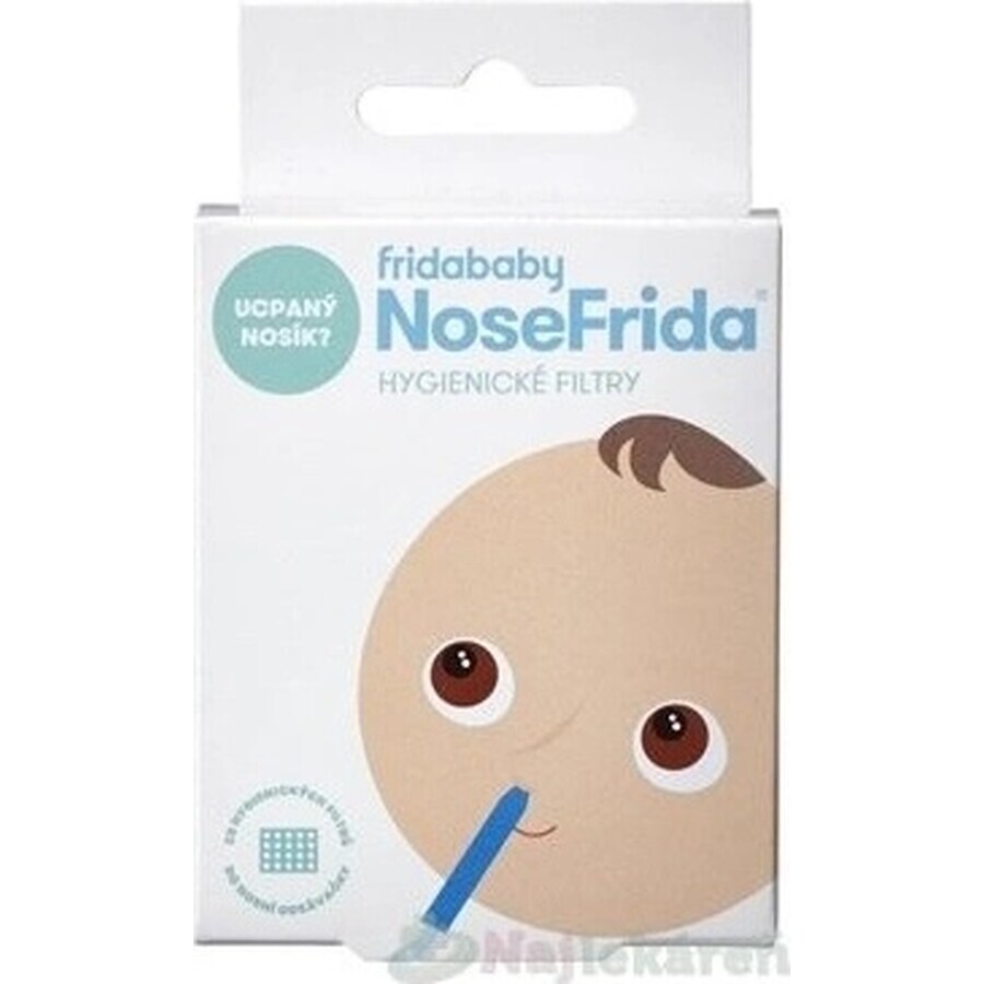 Fridababy NoseFrida FILTERS 1×20 pcs, pour extracteur de crachats, hygiénique