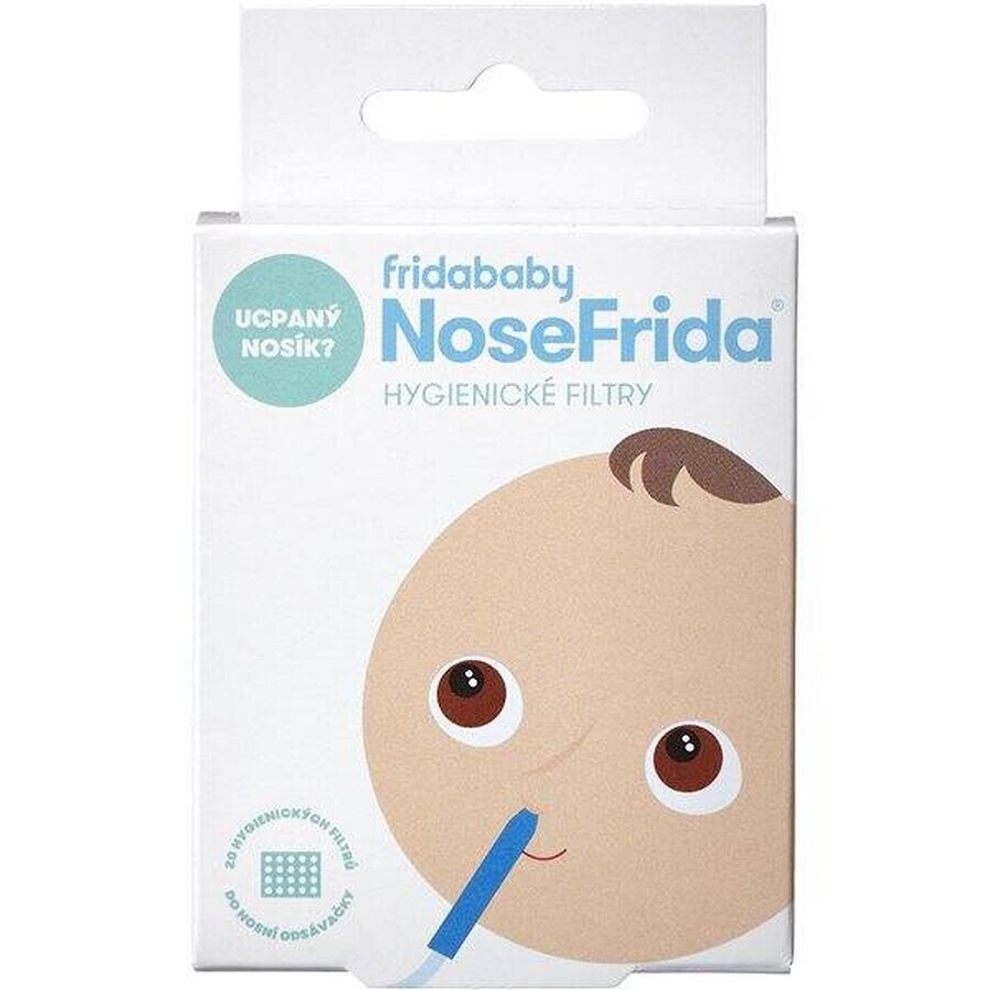 Fridababy NoseFrida FILTERS 1×20 pcs, pour extracteur de crachats, hygiénique