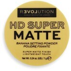 Revolution Relove, Polvo HD Súper Mate Plátano 1×7 g, polvo