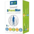 Imunit 5PreveMax 1×80 tbl, (met nucleotiden en bètaglucaan)