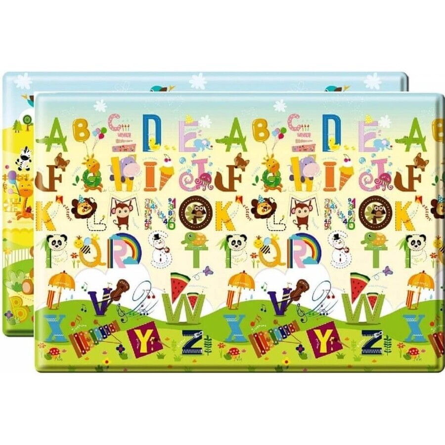 LALALU Playmat PREMIUM Small, 140 x 140 x 1,2 - Joyeux anniversaire 1×1 pc