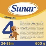 Sunar Complex 4 6×600 g, leche infantil, a partir de 24 meses