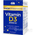 GS Vitamine D3 2000 IU 1×120 tbl, complément alimentaire