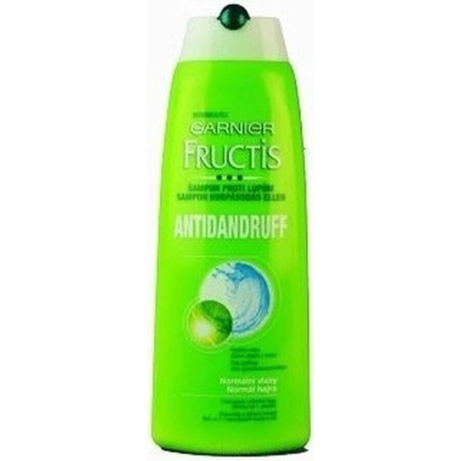 Garnier Fructis Antidandruff Shampooing nettoyant pour tous les types de cheveux avec pellicules 1×250 ml, shampooing