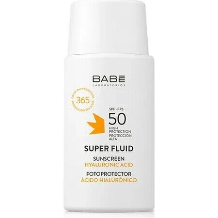 BABÉ SUPER FLUIDE OIL FREE SPF50 1x50ml, fluide matifiant avec SPF