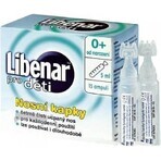 Libenar Solución salina multifuncional 15×5 ml, solución isotónica