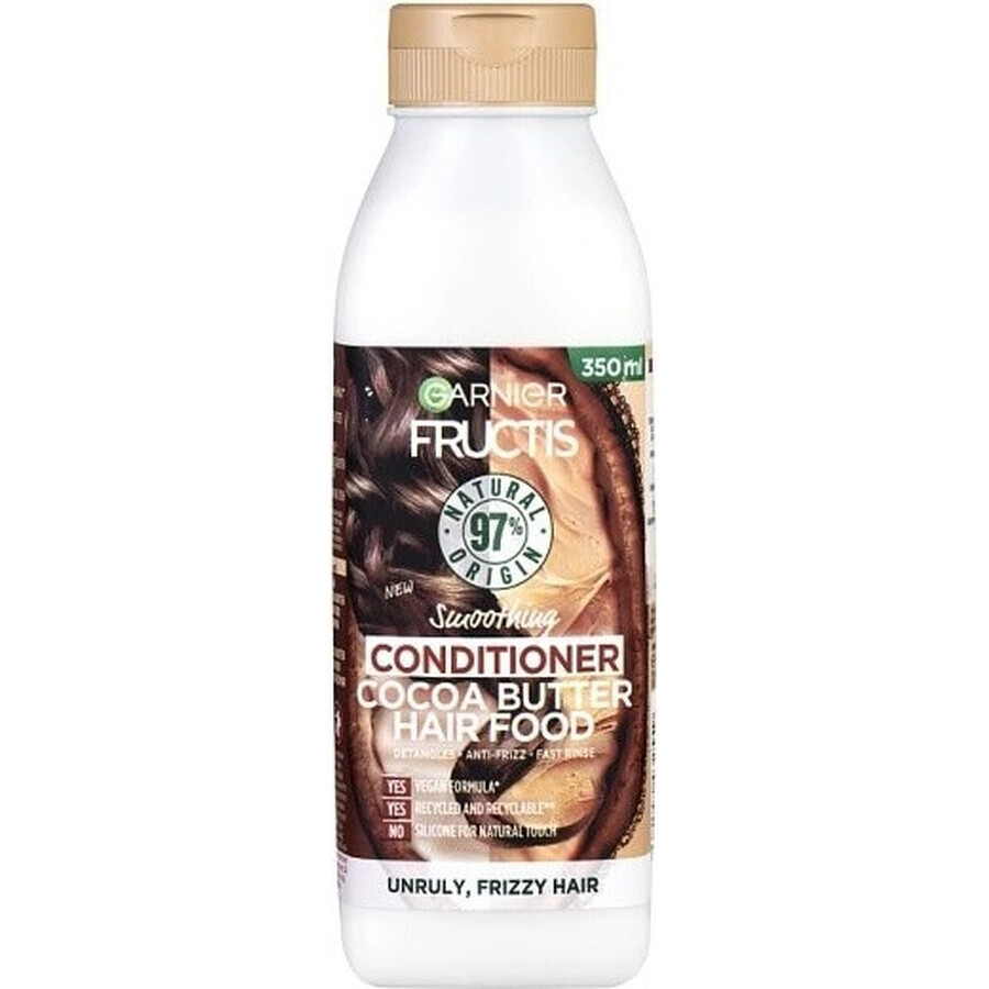 Garnier Fructis Hair Food Gladmakende Conditioner met cacaoboter 1×350 ml, conditioner