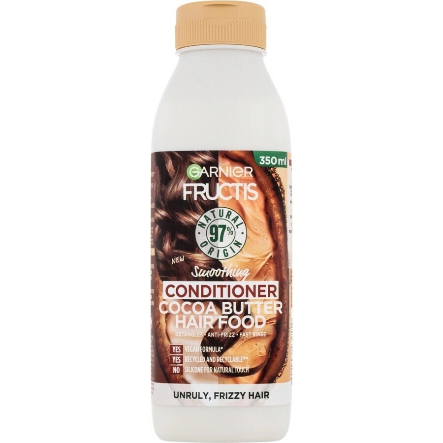 Garnier Fructis Hair Food Gladmakende Conditioner met cacaoboter 1×350 ml, conditioner