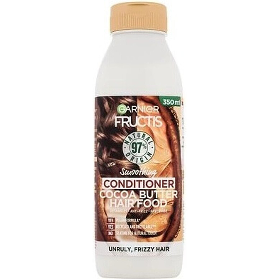 Garnier Fructis Hair Food Gladmakende Conditioner met cacaoboter 1×350 ml, conditioner