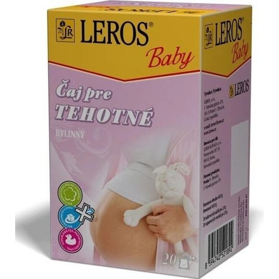 LEROS TEA FOR PREGNANT MOMS 20×2 g, tisane pour futures mamans