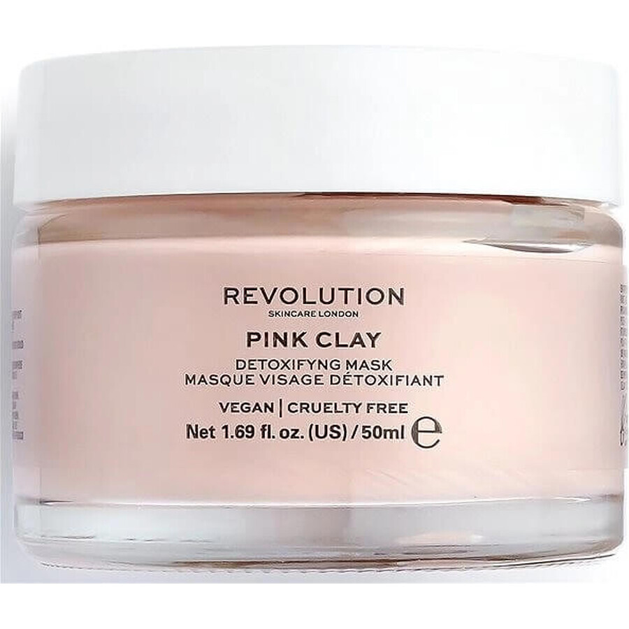 Revolution Skincare Masque détoxifiant à l'argile rose 1×1 pc