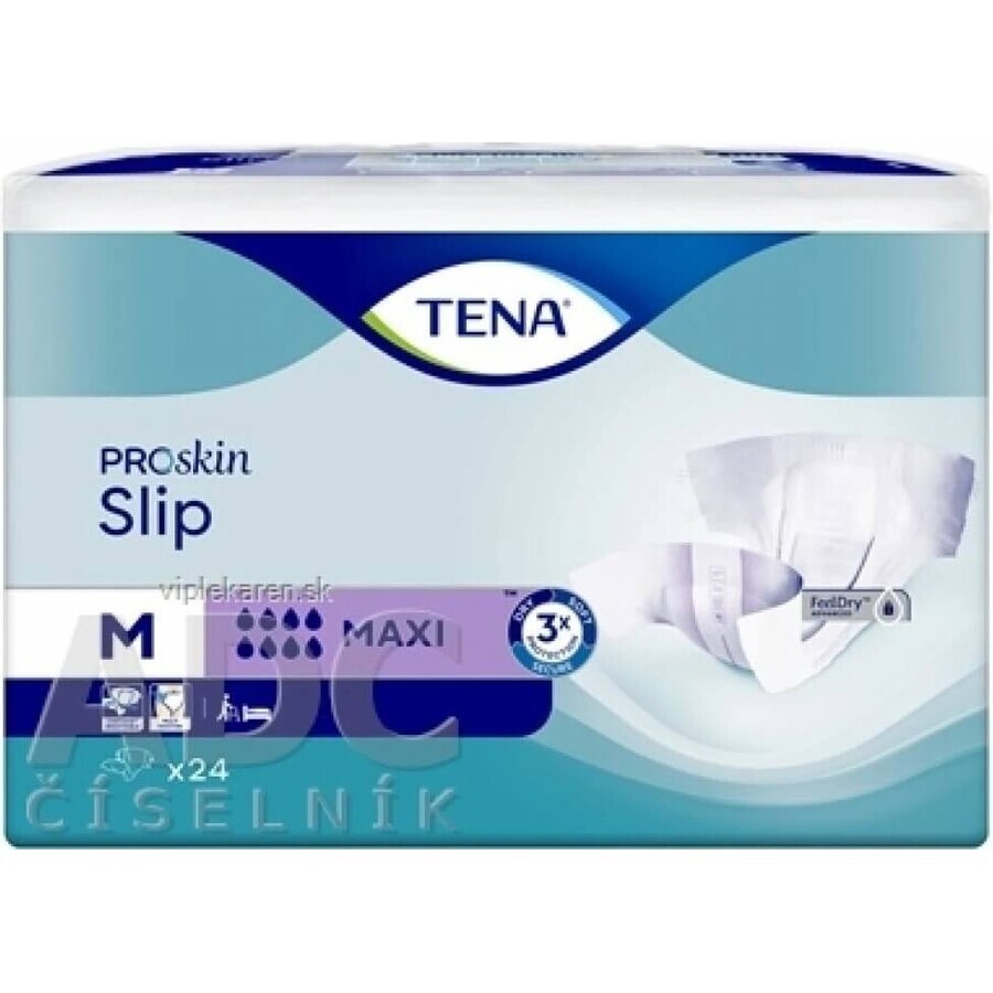 TENA Maxi Slip M 1×24 pezzi, slip per pannolini