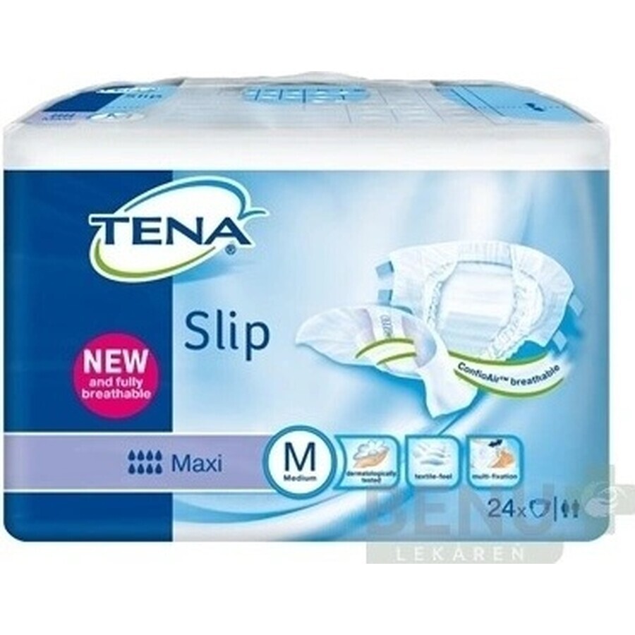 TENA Maxi Slip M 1×24 pezzi, slip per pannolini