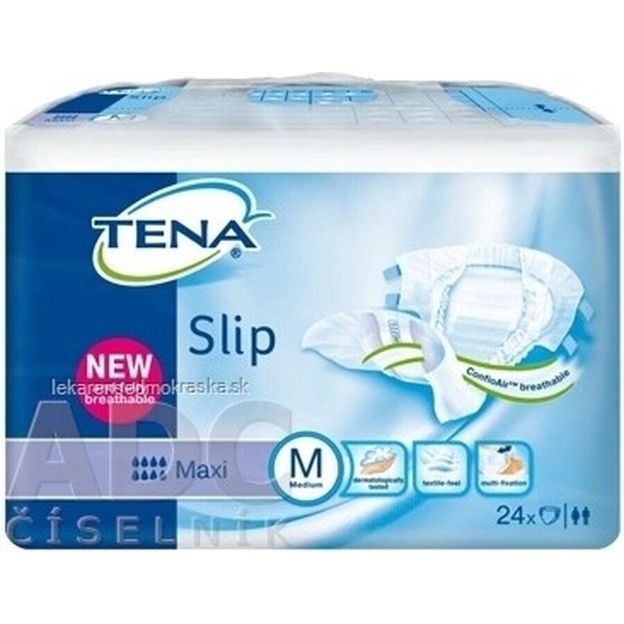 TENA Maxi Slip M 1×24 pezzi, slip per pannolini