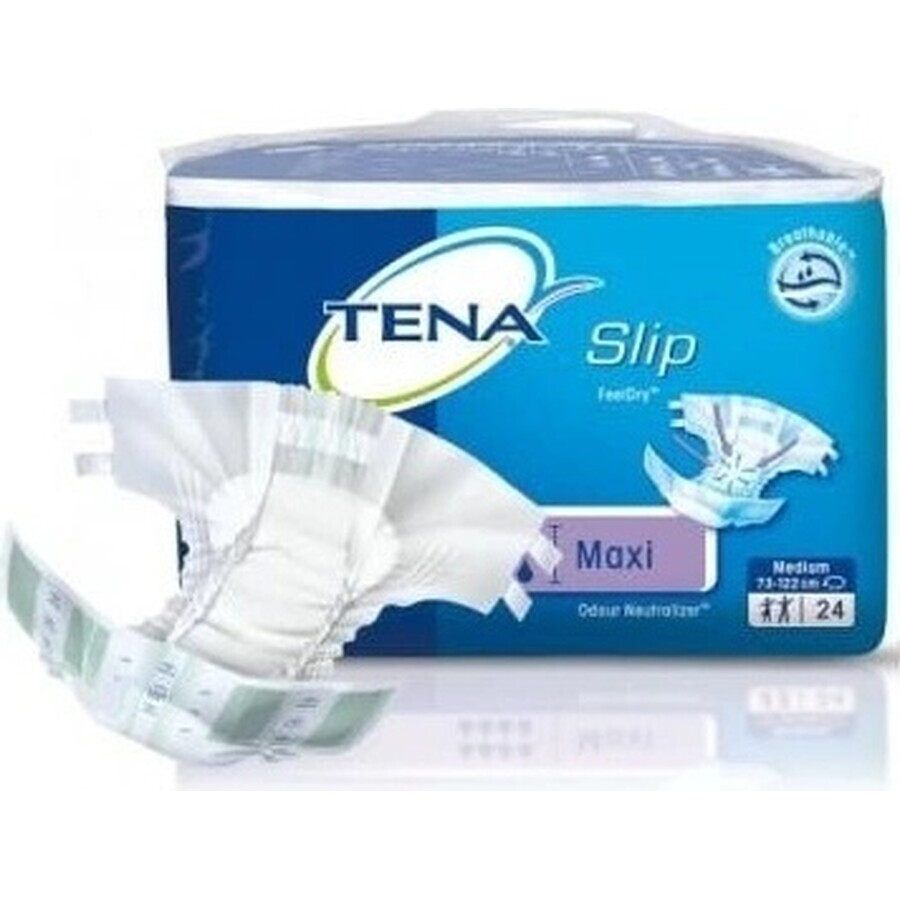 TENA Maxi Slip M 1×24 pezzi, slip per pannolini