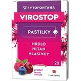 VIROSTOP Pastilles - baies 1×20 pièces, pastilles contre la grippe