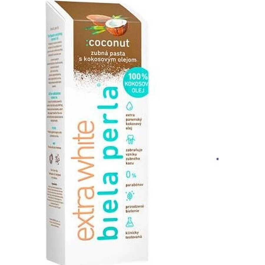 White pearl - coconut, dentifrice 1×75 ml, dentifrice