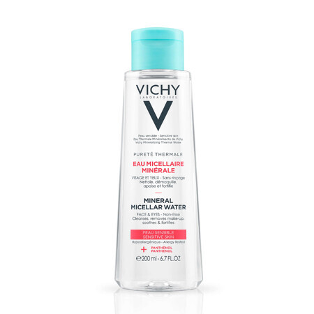 Vichy Purete Thermale - Acqua Micellare Detergente Pelle Sensibile, 200ml