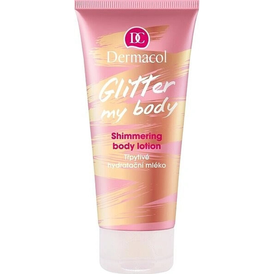 Dermacol Glitter my body Glitter vochtinbrengende lotion 1×200 ml, bodylotion