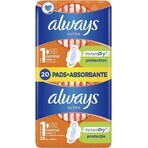 Always Ultra Duo 20 pcs Normal Plus 1×20 pcs, serviettes hygiéniques