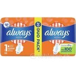 Always Ultra Duo 20 pcs Normal Plus 1×20 pcs, serviettes hygiéniques