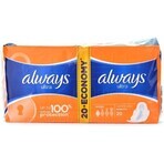 Always Ultra Duo 20 pcs Normal Plus 1×20 pcs, serviettes hygiéniques