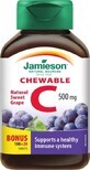 JAMIESON VITAMINE C 500 mg raisin 1&#215;120 tbl, VITAMINE C, raisin