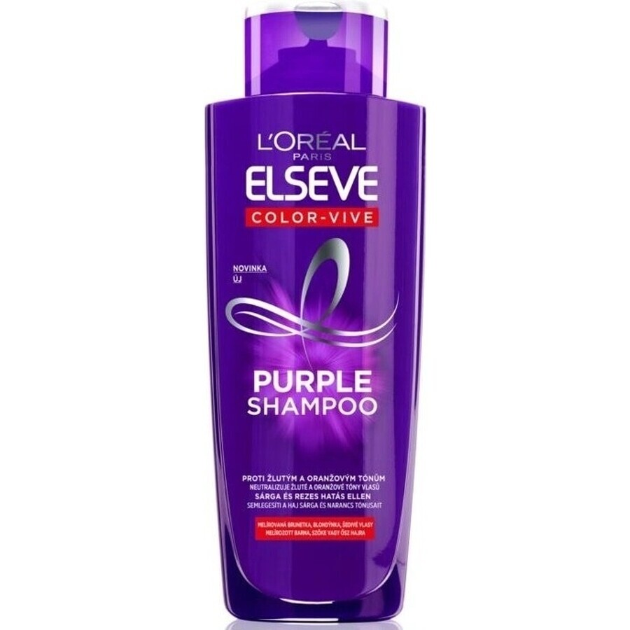 Elseve Purple Shampoo 1×200 ml, șampon