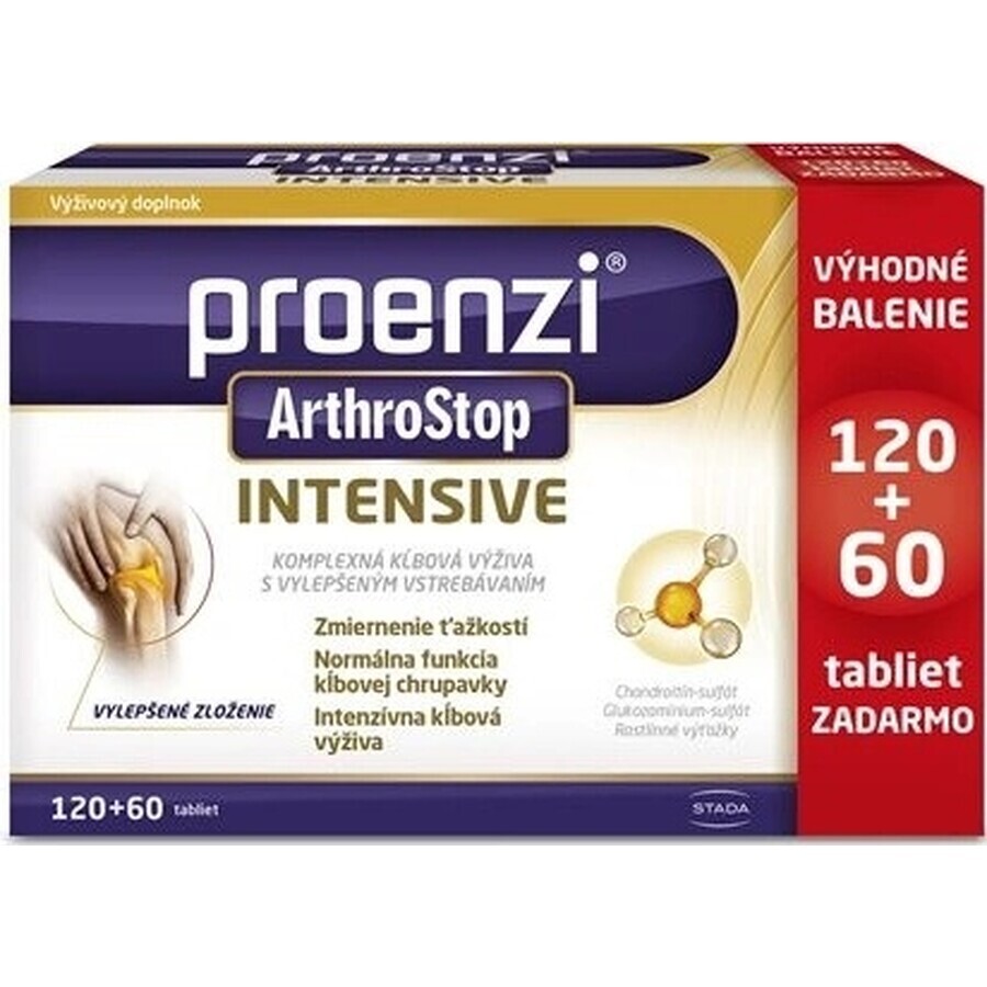 Proenzi Intensive 120 + 60tbl. extra VB24 1x1 set, pack nutrición articular