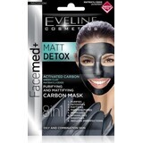 Eveline Facemed Matt Detox Face Mask 8in1 2×5 ml, face mask