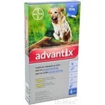 ADVANTIX SPOT-ON PES 4×4 ml, préparation répulsive antiparasitaire