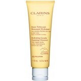 Clarins Mousse Nettoyante Hydratante Douceur pour Peaux Normales à Sèches 1×125 ml, Mousse Nettoyante