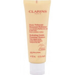 Clarins Mousse Nettoyante Hydratante Douceur pour Peaux Normales à Sèches 1×125 ml, Mousse Nettoyante