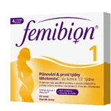 Femibion 1 Planung und die ersten Wochen der Schwangerschaft, 28 tbl 1×28 tbl, Nahrungsergänzungsmittel