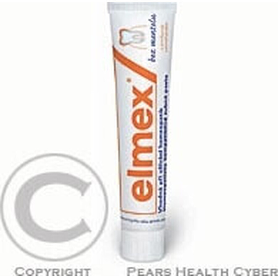 ELMEX MENTHOL-VRIJ TOOTH PASTE 1×75 ml, zonder menthol