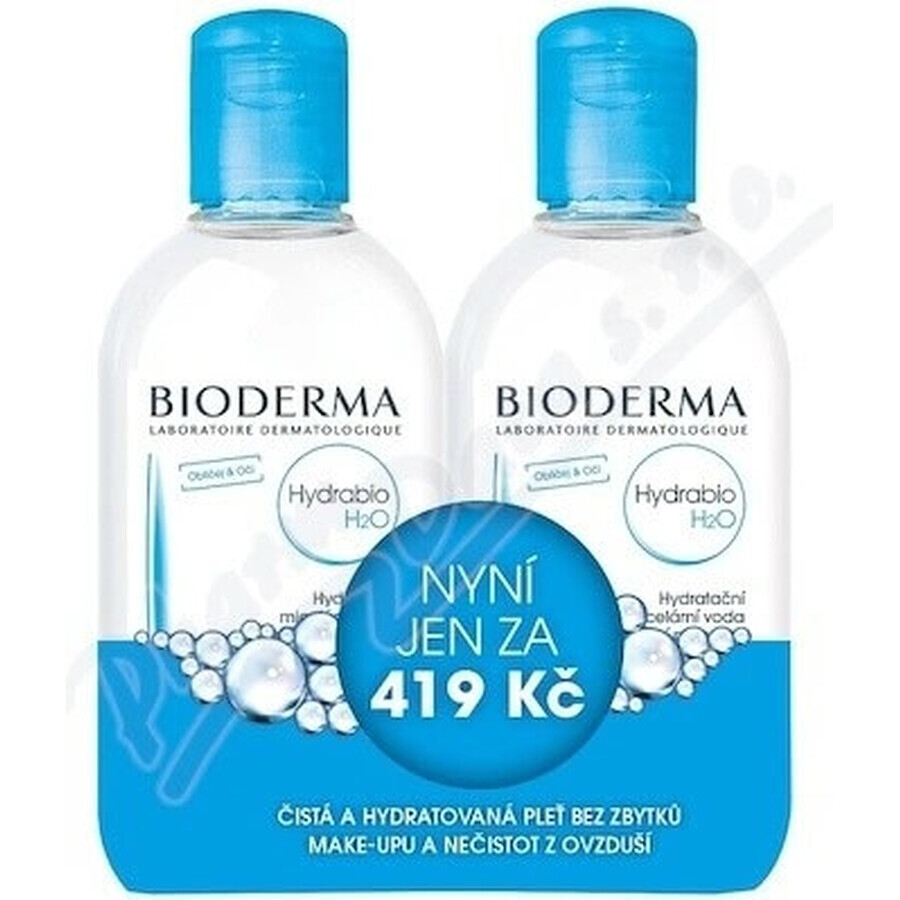 BIODERMA Hydrabio H2O FESTIVAL 2×500 ml