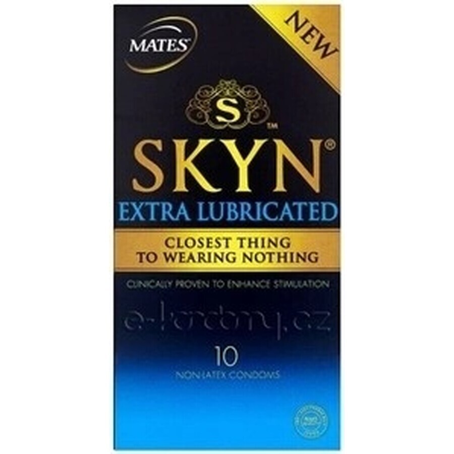 Manix Skyn Extra Lubrifié 1×10 pcs, préservatifs