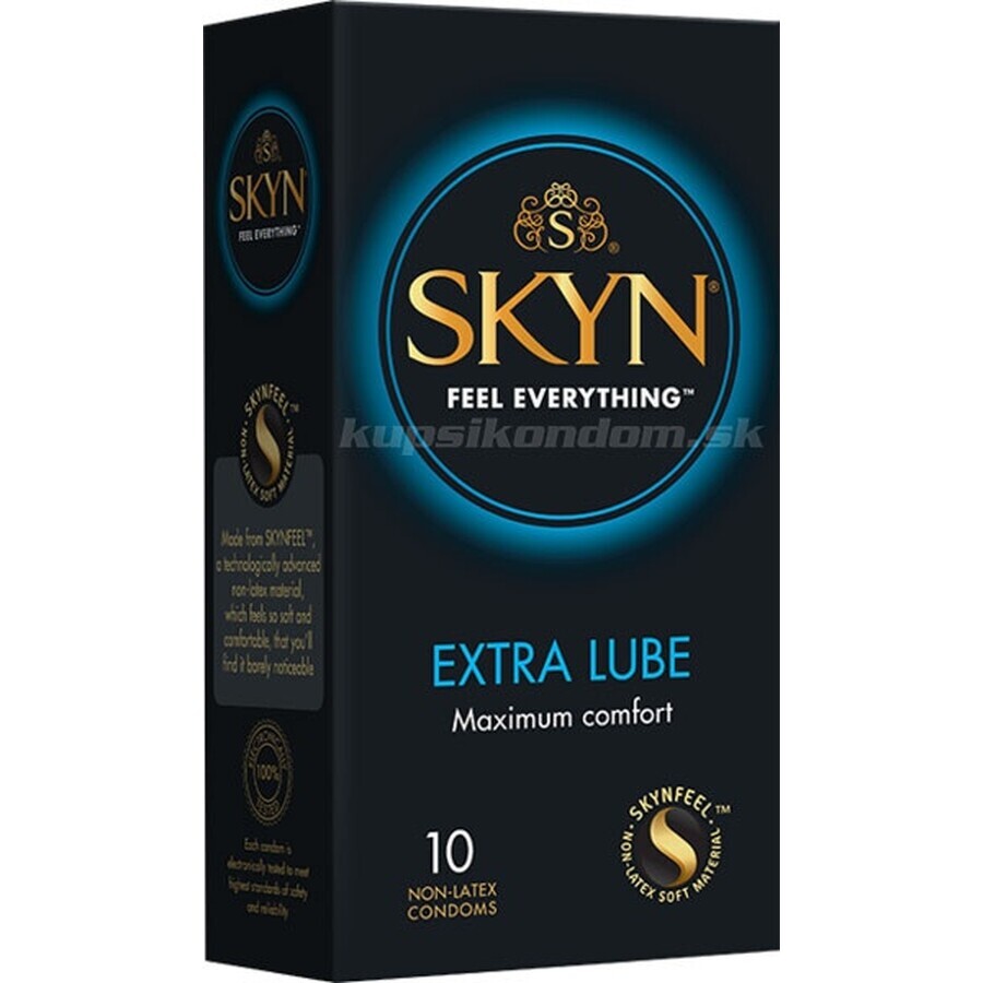 Manix Skyn Extra Lubrifié 1×10 pcs, préservatifs