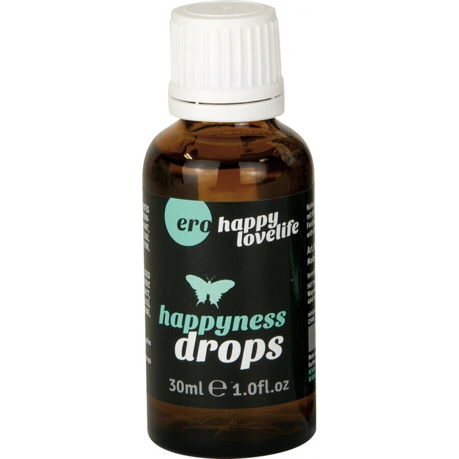 Gouttes aphrodisiaques Hot Ero Happyness Drops Unisex 1×30 ml, gouttes aphrodisiaques