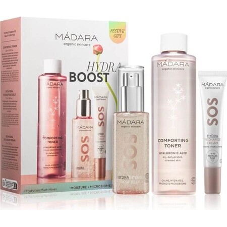 MÁDARA HYDRA BOOST Skin Moisturising Set 1×1pcs, coffret cadeau