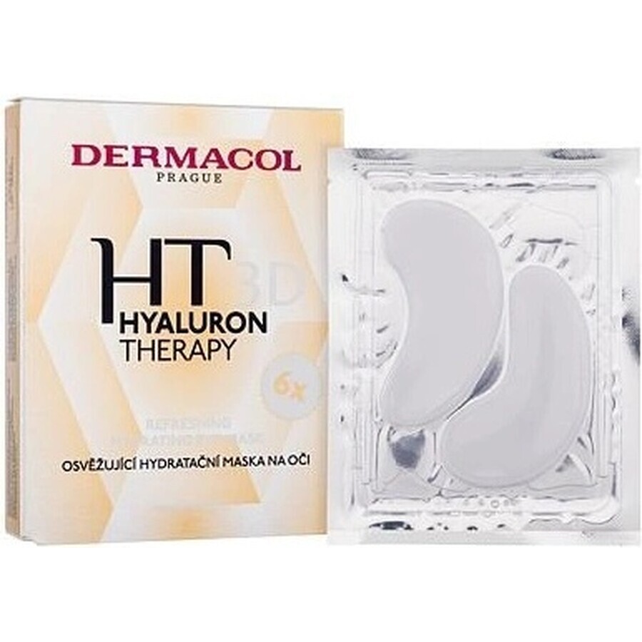 DERMACOL HYALURON THERAPY 3D Oogmasker 6×6 g, oogmasker