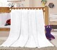 Couverture pour enfants KORALL MICRO 1014/001 75x100 blanc sans broderie 1&#215;1 pc, couverture pour b&#233;b&#233;