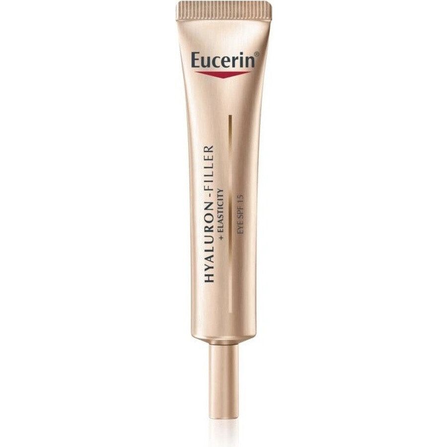 Eucerin HYALURON-FILLER+ELASTICITY Oogcrème 1×15 ml, SPF 15