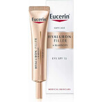 Eucerin HYALURON-FILLER+ELASTICITY Oogcrème 1×15 ml, SPF 15