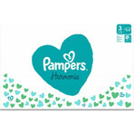 PAMPERS HARMONIE BABY DIAPERS V.3 6-10KG 186KS 1×186 pcs, couches taille 3