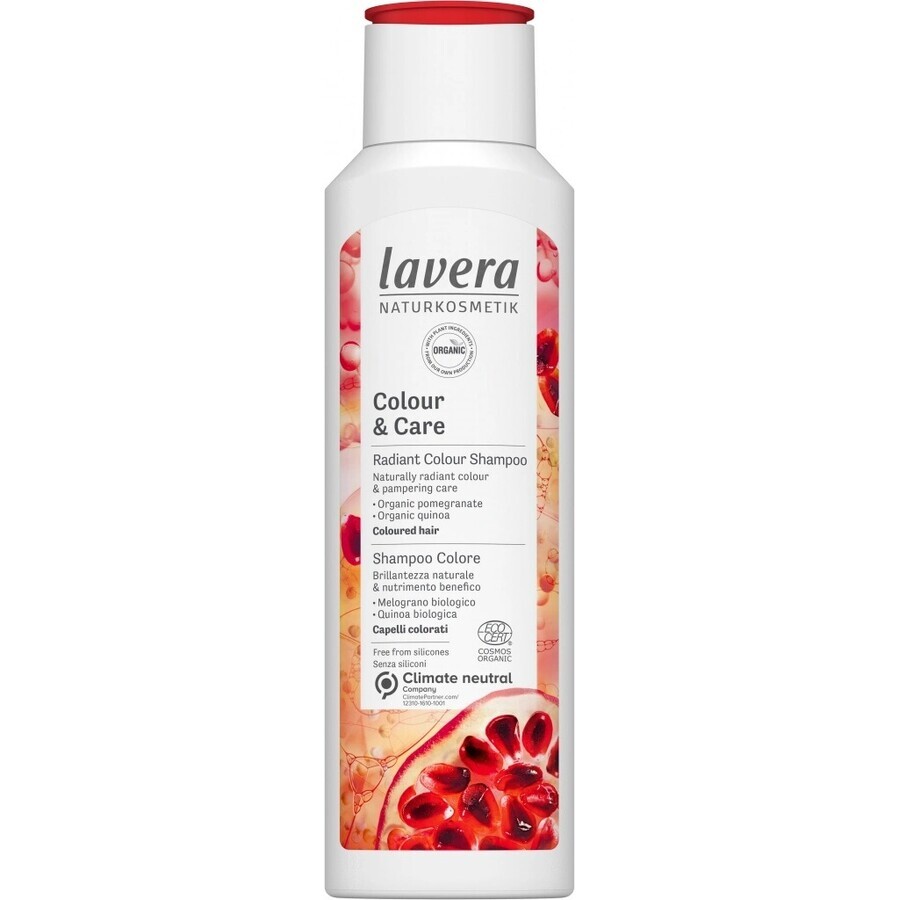 lavera Colour& Care shampooing 1×250 ml, shampooing