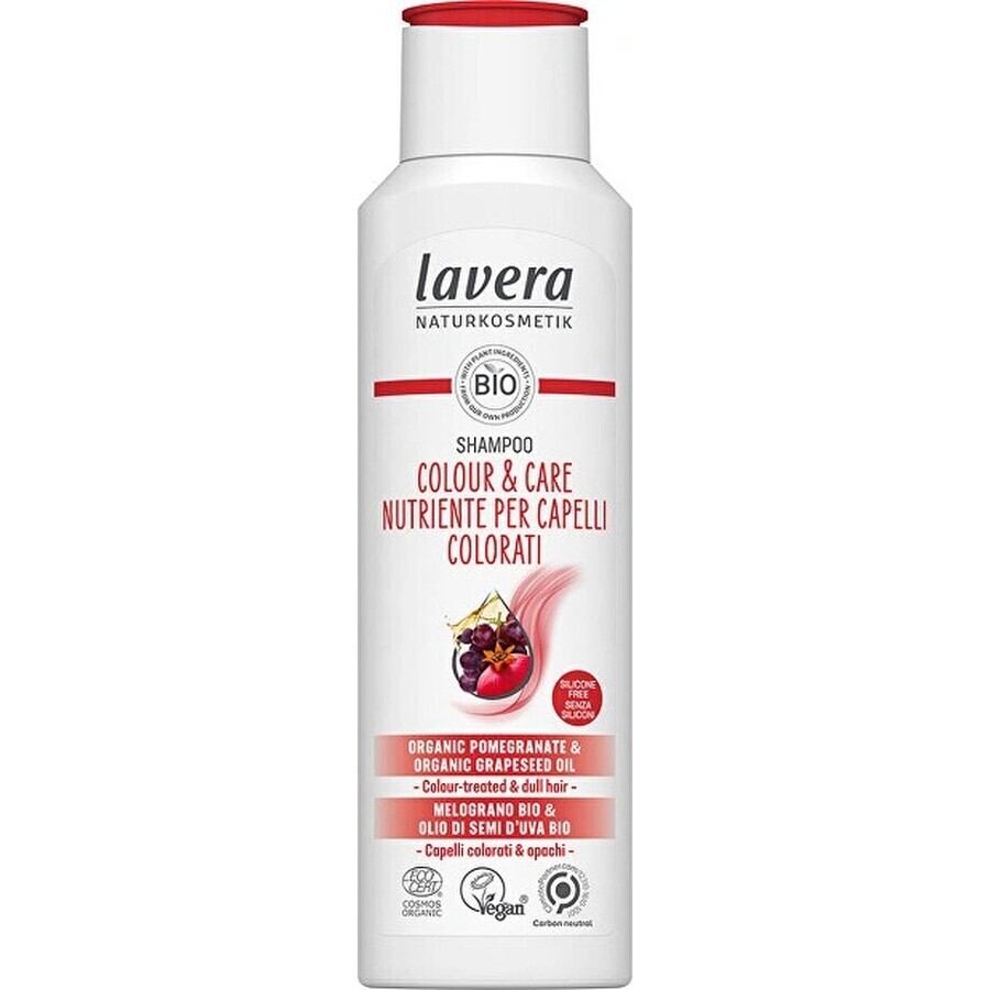 lavera Colour& Care shampooing 1×250 ml, shampooing