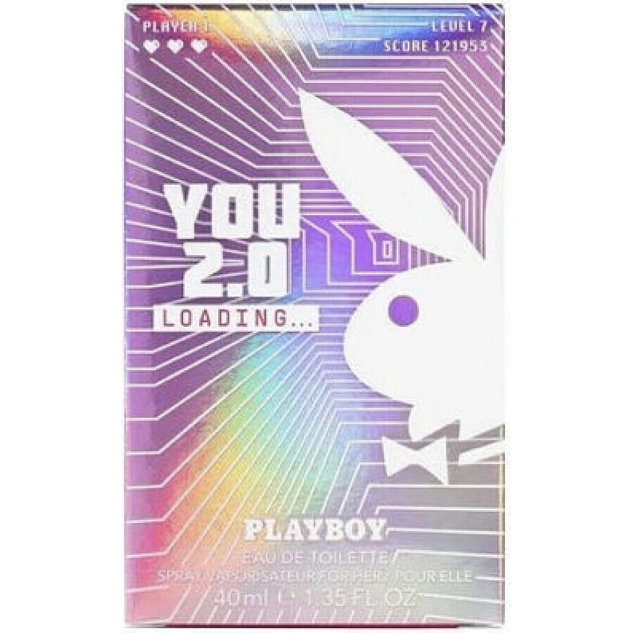 PLAYBOY YOU 2.0 LOADING FOR HER eau de toilette 1×40ml, eau de toilette voor vrouwen